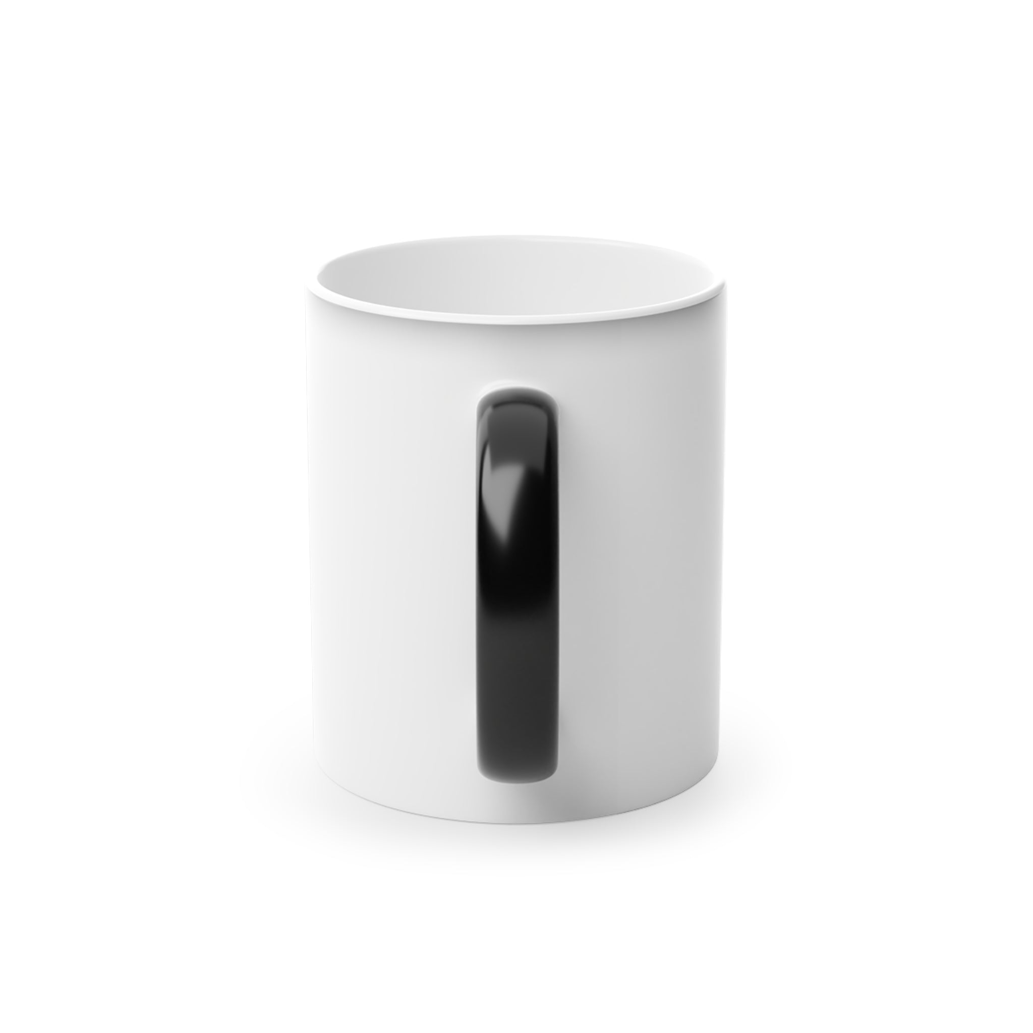 Stealth 'CHUCK DENIM' Coffee Mug - Black & White Retro Silhouette