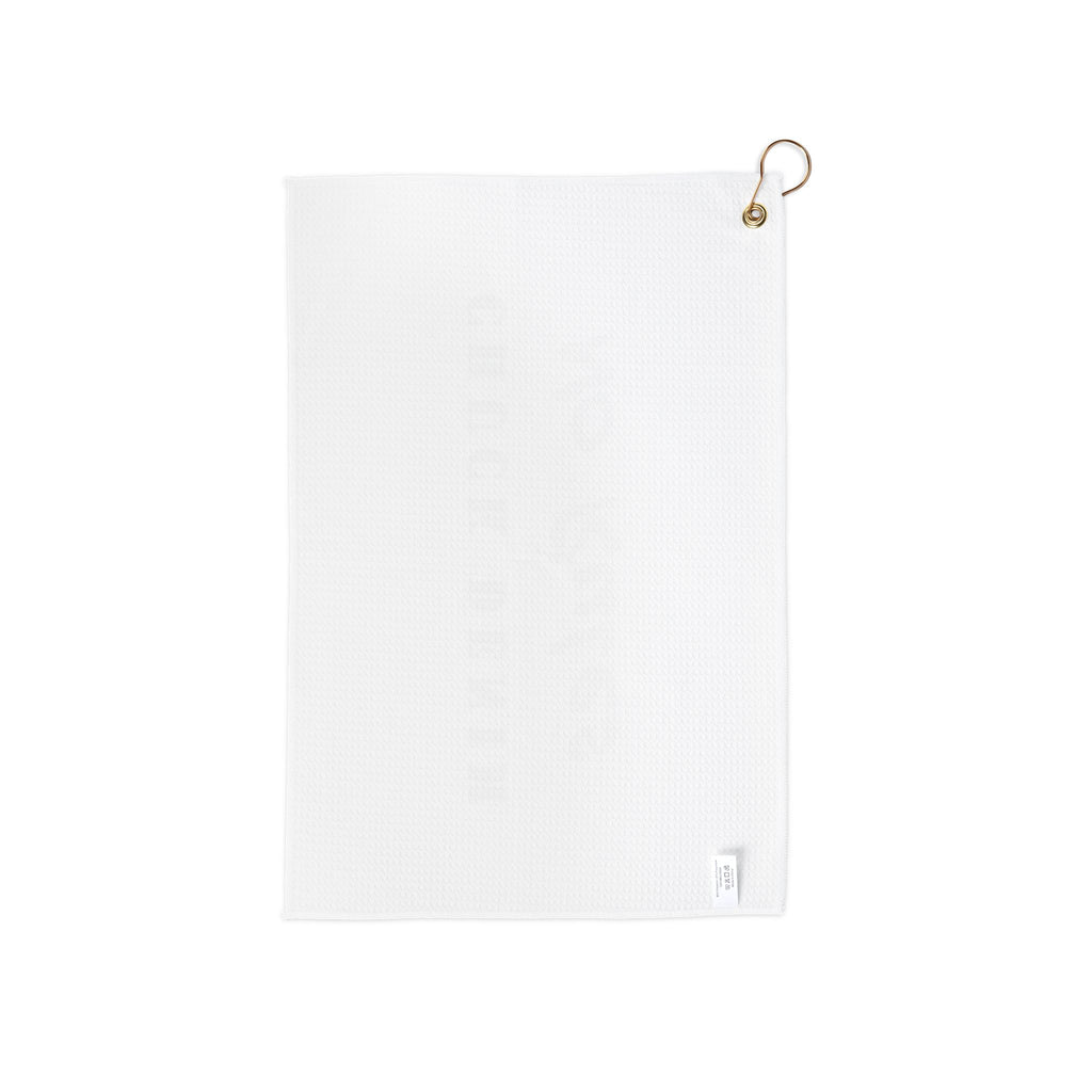 CHUCK DENIM Golf Towel - Chuck Denim "No Rules Embroidered Golf Club Towel with Grommet & Clip