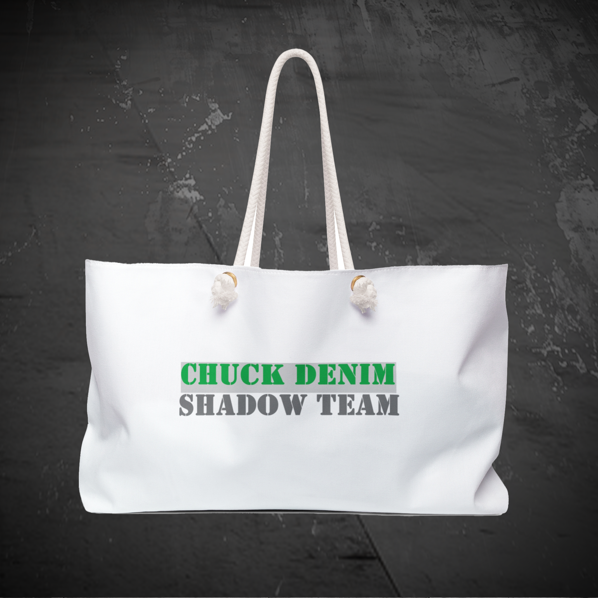 CHUCK DENIM Shadow Team Weekender Bag