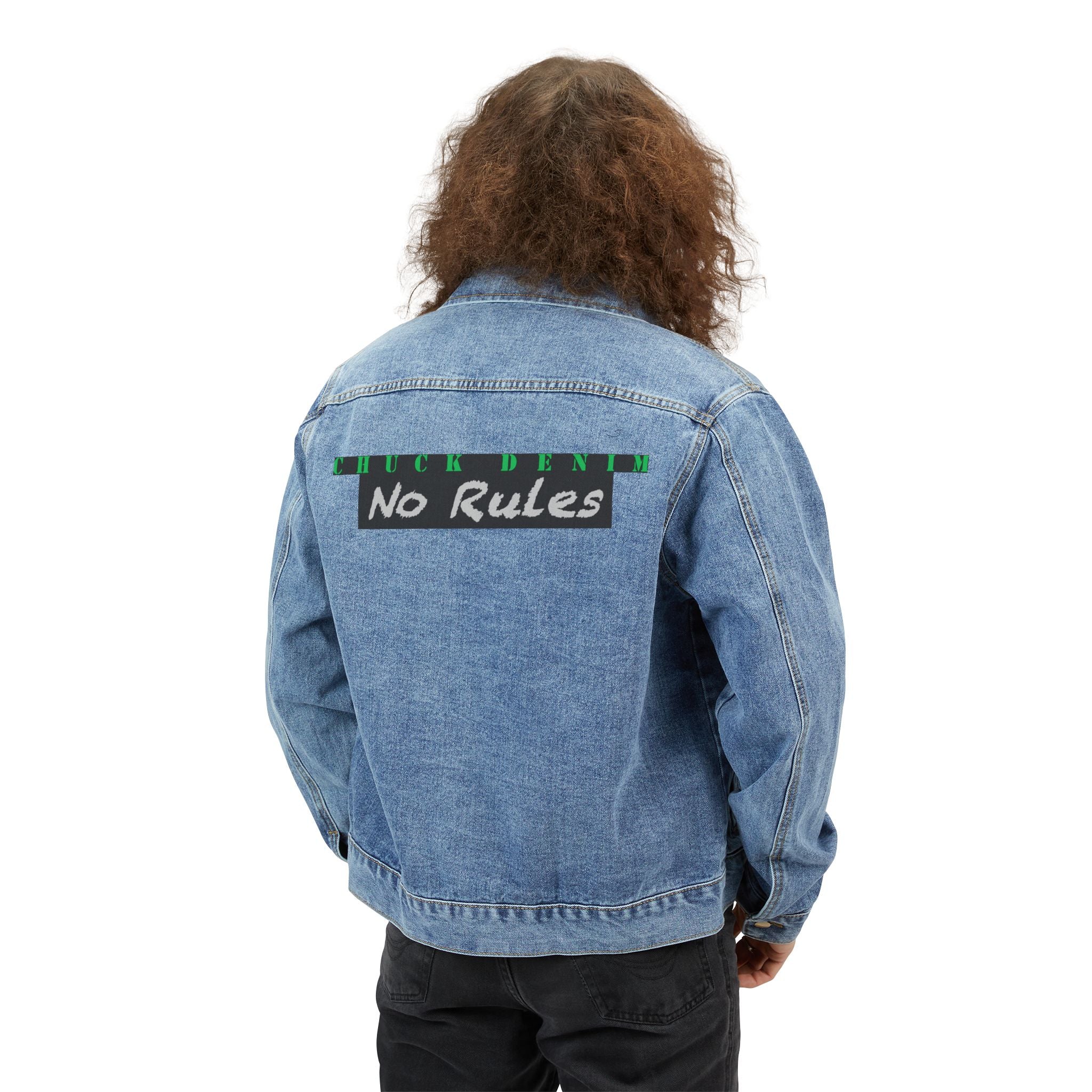 CHUCK DENIM "No Rules" Denim Jacket
