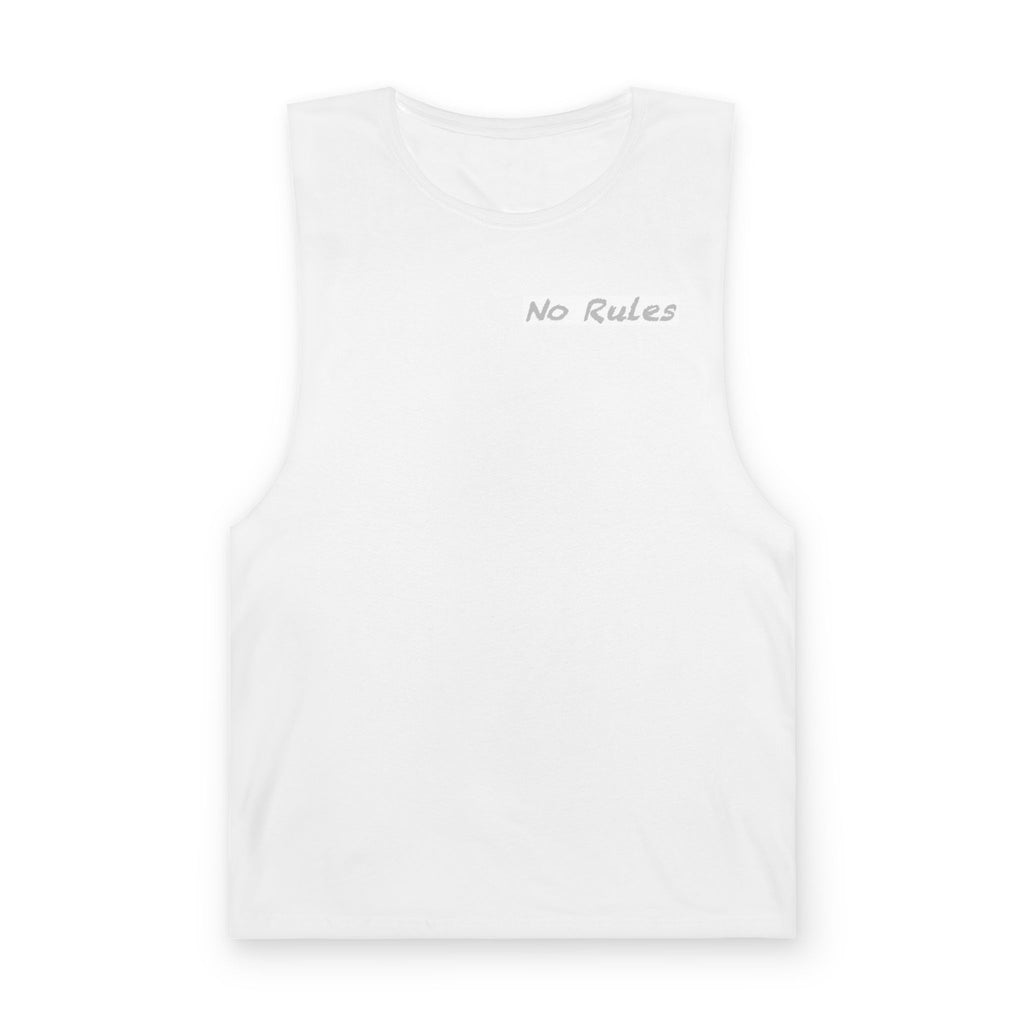 Chuck Denim Shadow Team Tank Top — Graphic Back Streetwear Muscle Tee